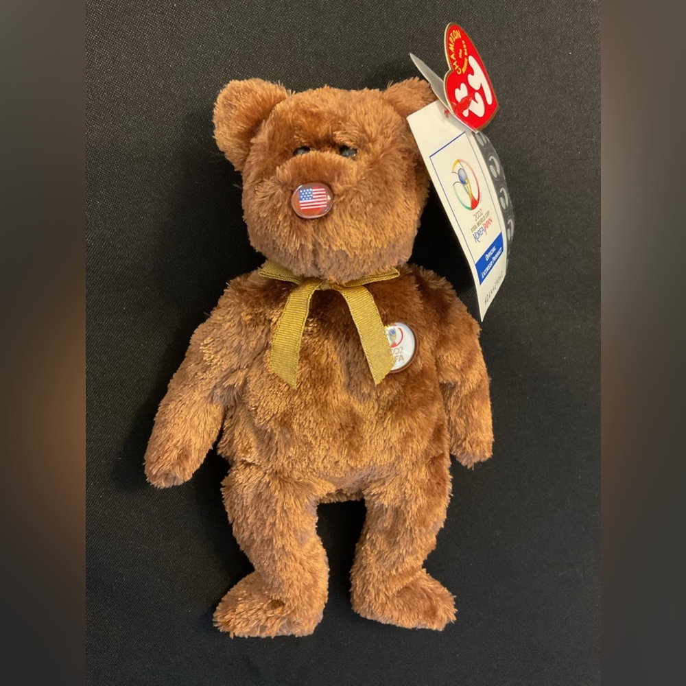 Ty FIFA 202 World Cup United States 🇺🇸 Champion teddy bear 🧸 beanie baby